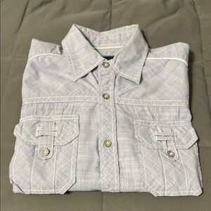 Buckle Black athletic fit long sleeved button down. Size Medium